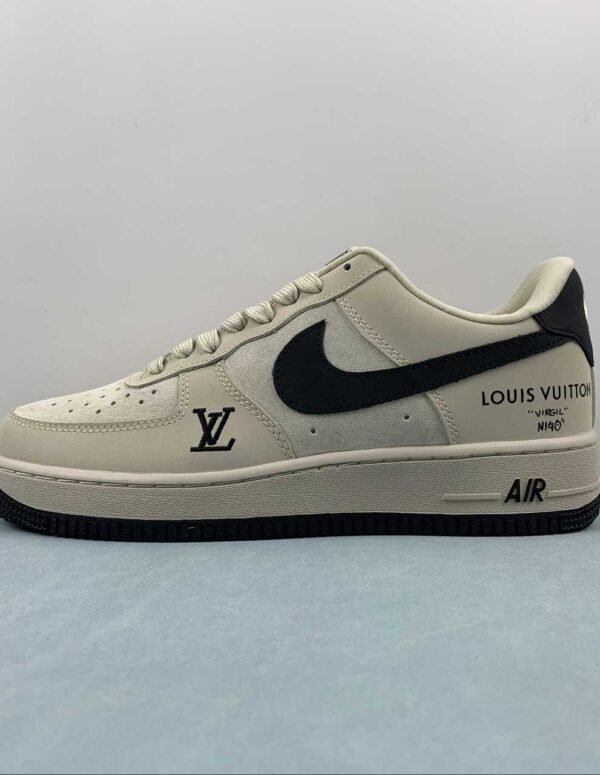Louis Vuitton x Nike Air Force 1 Low Sneakers Off White And Black