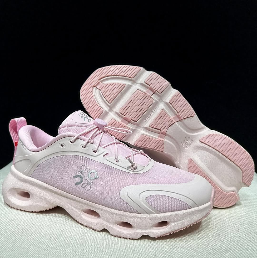 Loewe x On Cloudsolo Sneakers In Pink - Image 3