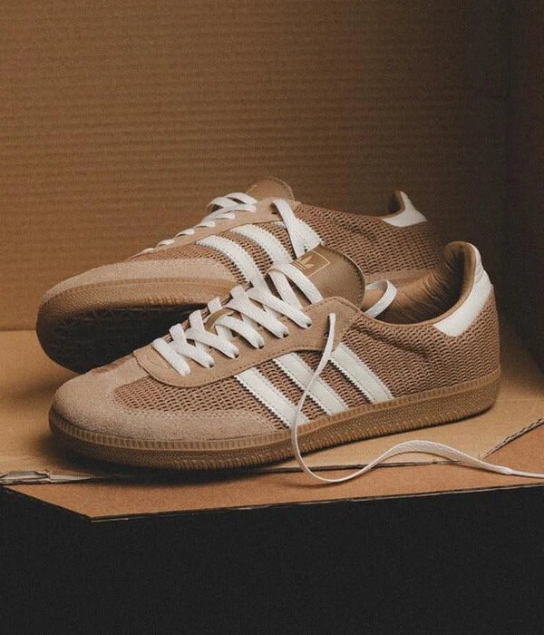 Adidas Samba OG Sneakers In CardBoard And White