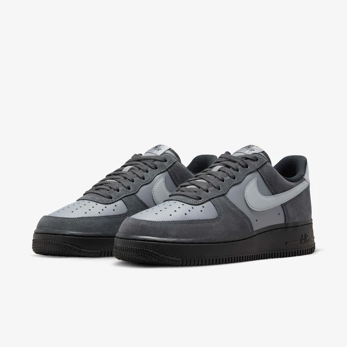 Nike Air Force 1 LV8 Sneakers In Anthracite And Wolf Grey - Image 4