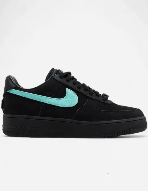 Nike Air Force 1 X Tiffany and Co. In Black And Blue