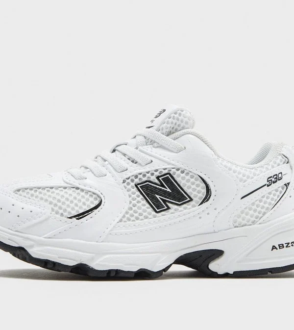 New Balance 530 In White And Black