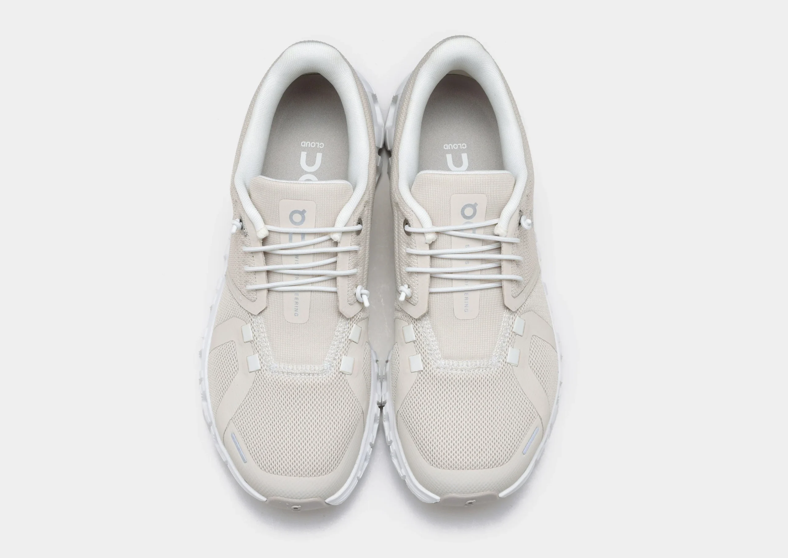 On Cloud 6 Sneakers In Pearl/White - Image 5