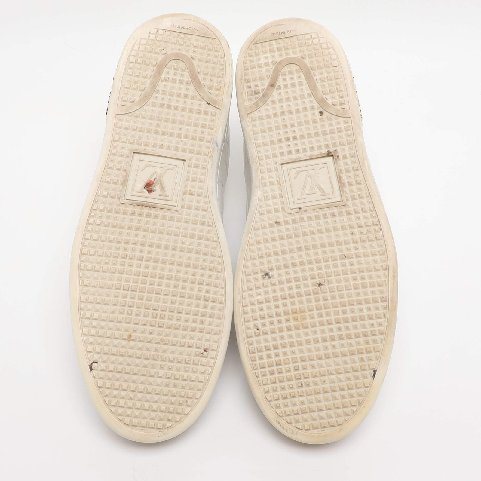 Louis Vuitton Run Away Sneakers In White And Brown - Image 6
