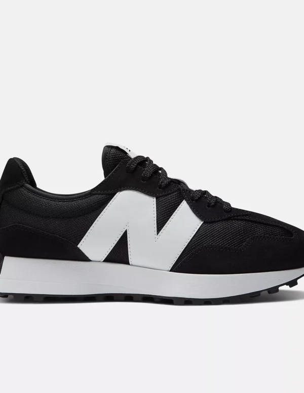 New Balance 327 Moonbeam In Black And White